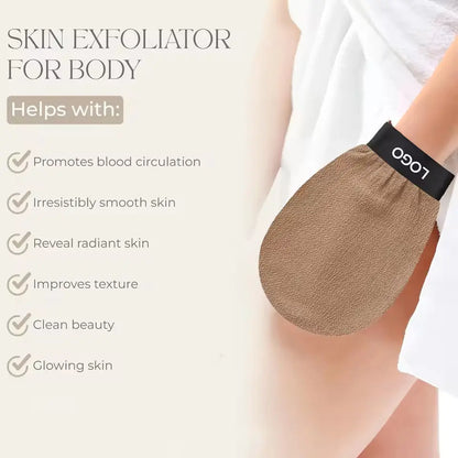OEM Korean Exfoliating Bath Glove | 100% Viscose Scrub Mitt | Little Cotton Little Cotton | Disposable Cotton Products Manufacturer & Wholesale