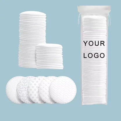 OEM Pure Cotton Round Facial Cleaning Pads | Little Cotton Little Cotton