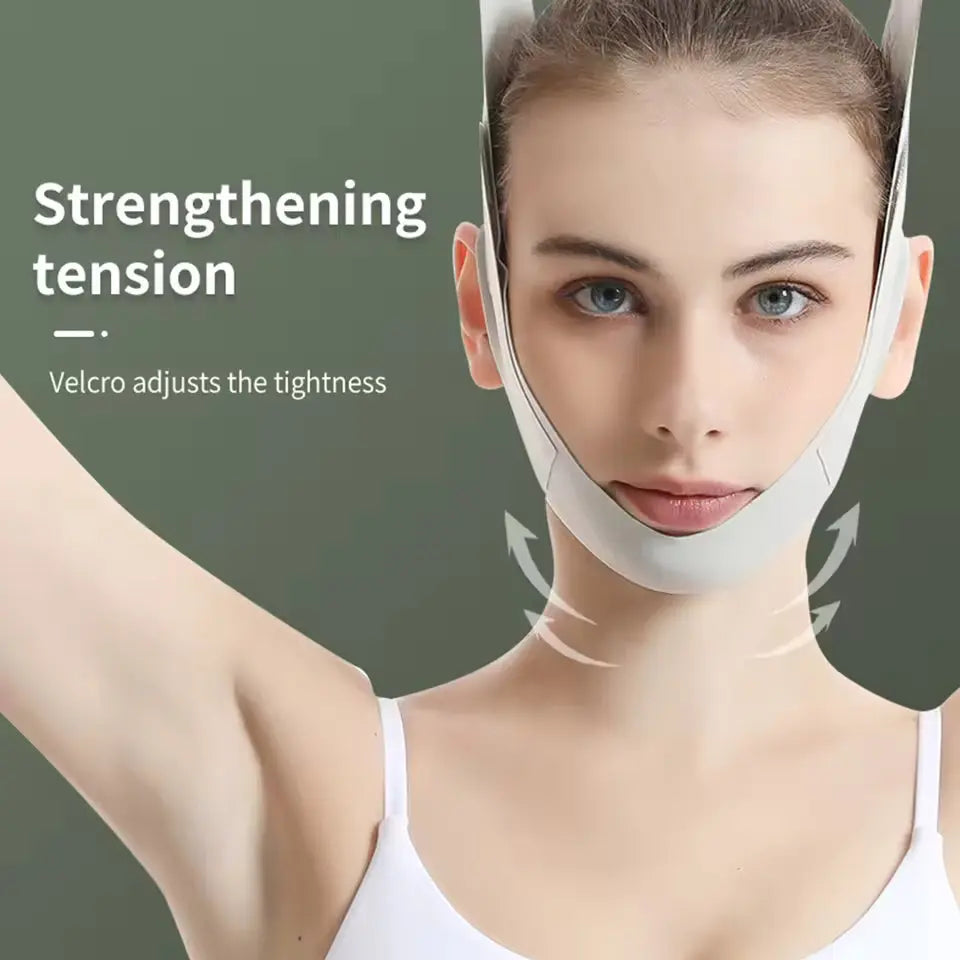 OEM Reusable V-Line Face Lifting Belt | Double Chin Reducer Little Cotton