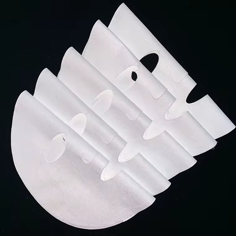 OEM Microfiber Non-woven Facial Mask Sheet | Dry Raw Material | Little Cotton Little Cotton | Disposable Cotton Products Manufacturer & Wholesale