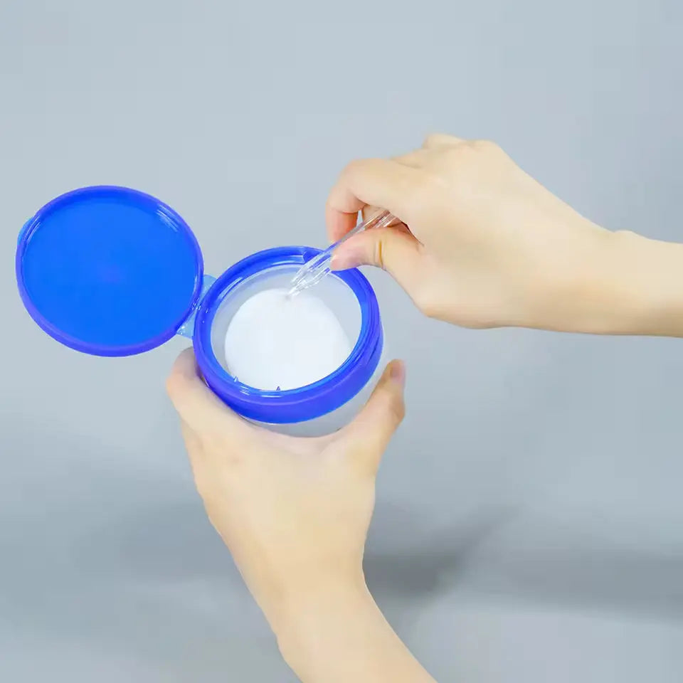 OEM Customized Hydrating Toner Pads in Jar | Hyaluronic Acid Skincare | Little Cotton Little Cotton
