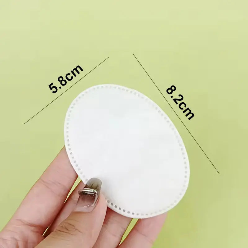 OEM Large Oval Makeup Removal Pads | 150gsm 3-Layer Cotton | Little Cotton Little Cotton
