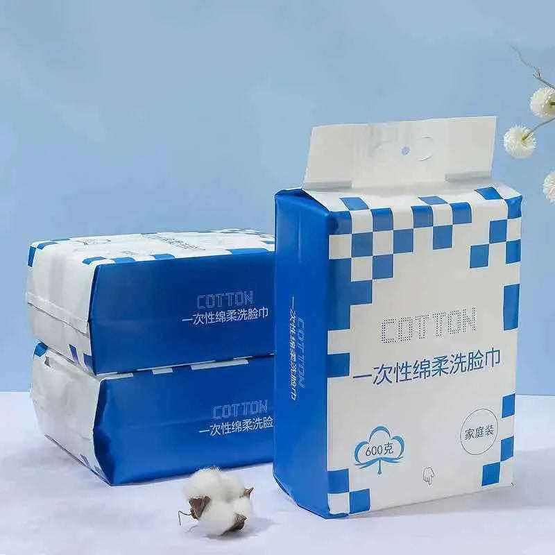 OEM 90GSM Hanging Viscose Facial Towels | Little Cotton Wipes