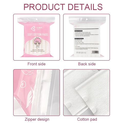 Bespoke Round Cotton Pads (5.8cm) – Premium 150GSM Extra Thick Texture – Private Label Luxury Skincare (Wholesale)