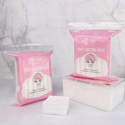 Bespoke 5.8cm 150GSM round cotton pads for premium skincare, precision private label manufacturing by Little Cotton.