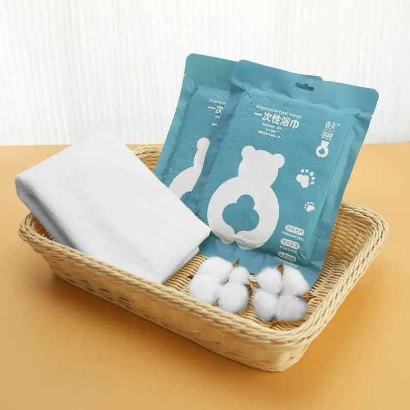 OEM 70x140cm Viscose Bath Towels | Little Cotton Disposable