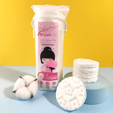 OEKO-TEX Certified 180GSM Reusable Makeup Remover Pads – Washable Bamboo Cotton Zero Waste Rounds – Bulk Wholesale Manufacturer