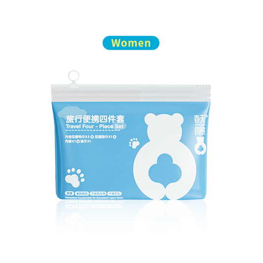 Private Label Eco Travel Essentials - 5-Piece Hygiene Kit