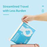 Private Label 5-Piece Eco Travel Hygiene Kit – 100% Plastic-Free Cotton Essentials – Biodegradable Hotel Amenity Set (Wholesale)