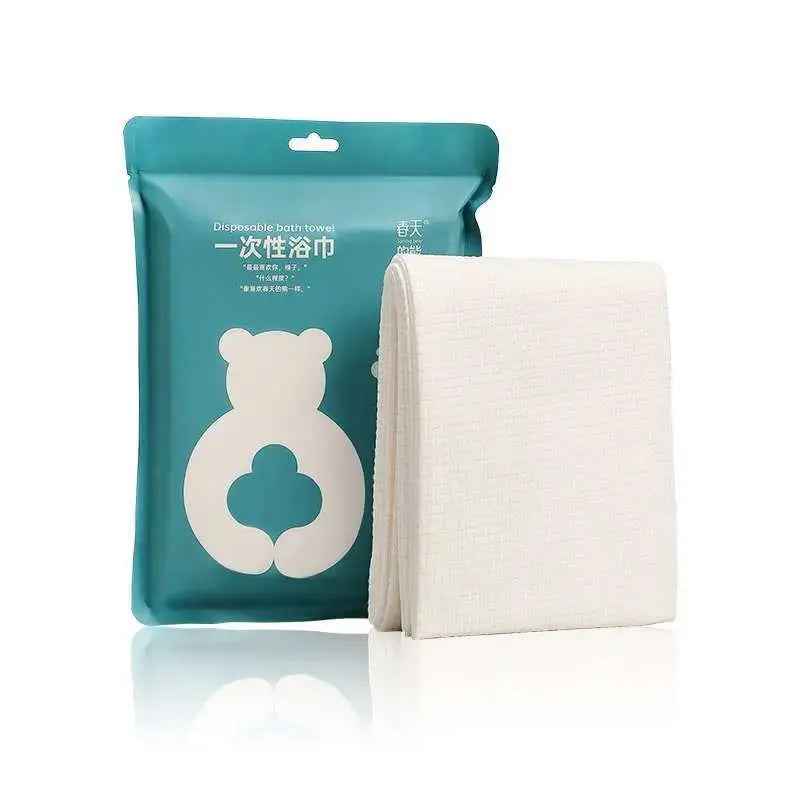 OEM Bulk Biodegradable Hotel Towels | 90GSM 70x140cm Disposable