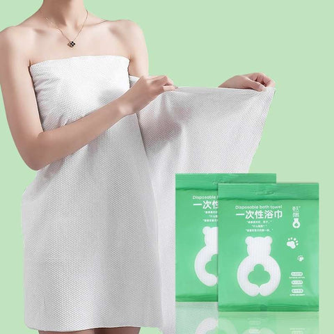 Extra Large Cotton Tissue Bath Towels (60x120cm) – Cloud-Soft Disposable Shower Sheets for Baby & Sensitive Skin (100% Cotton Spunlace)